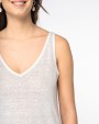 T-Shirts personnalisable SPASSO Débardeur en lin femme
