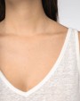 T-Shirts personnalisable SPASSO Débardeur en lin femme