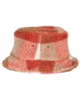 FLEXFIT Sherpa Check Bucket Hat Bob-Mützen personalisierbar