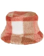 FLEXFIT Sherpa Check Bucket Hat Bob-Mützen personalisierbar