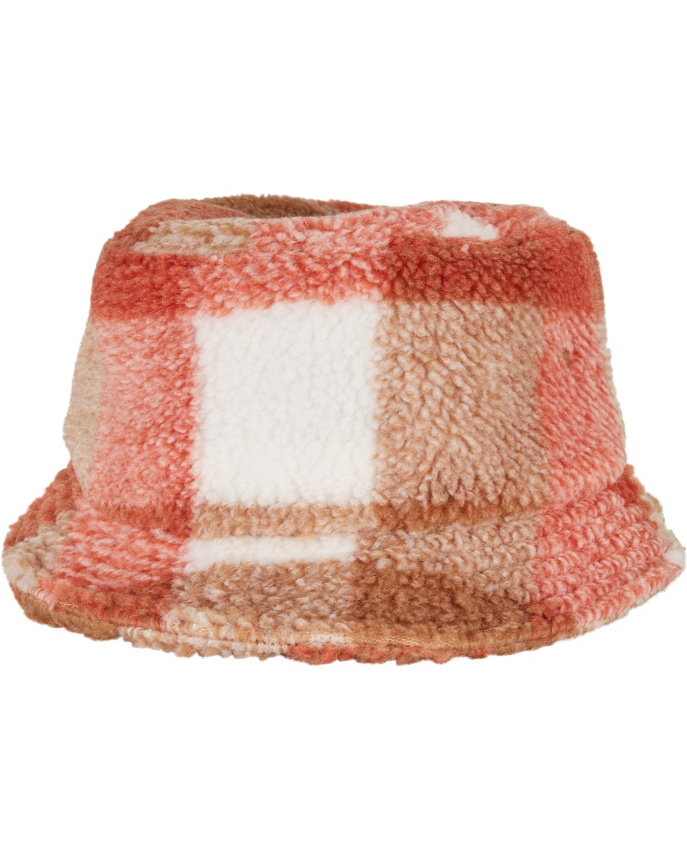 FLEXFIT Sherpa Check Bucket Hat Bob-Mützen personalisierbar