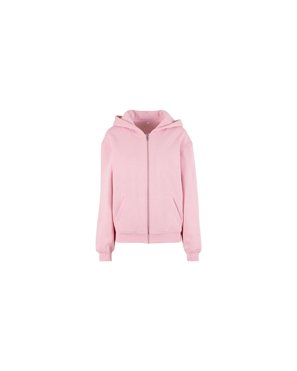 Sweat-shirts personnalisable BUILD YOUR BRAND Ladies Loose Fit Zip Hoody