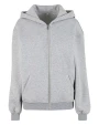 Sweaters & hoodies BUILD YOUR BRAND Ladies Loose Fit Zip Hoody voor bedrukking &amp; borduring
