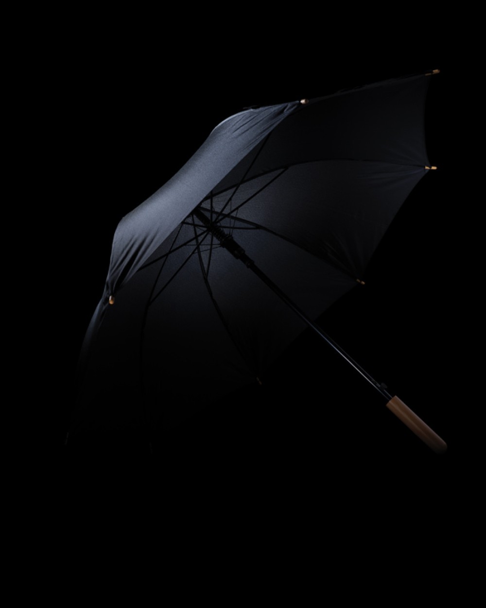 Parapluies personnalisable 4DO Parapluie 23" en rPET et bambou ouverture auto Impact AWARE™