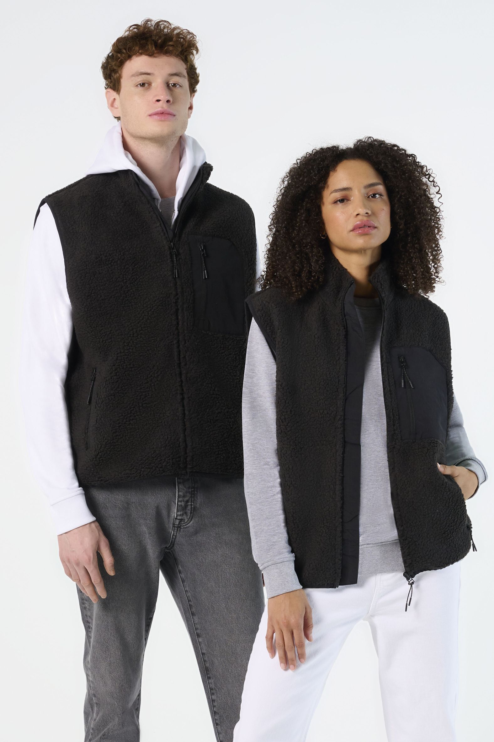 Vestes personnalisable SOL'S Unisex Sherpa Bodywarmer Fury