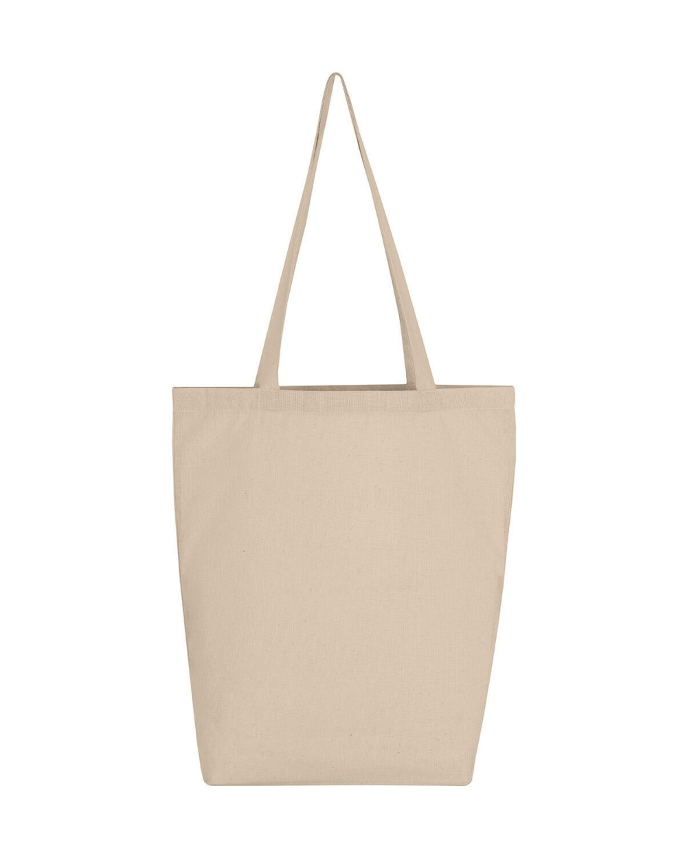 Tote bags BAGS BY JASSZ Cotton Bag LH with Gusset voor bedrukking &amp; borduring