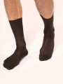 Accessoires à personnaliser KARIBAN Chaussettes jersey coton fil d'Écosse homme 