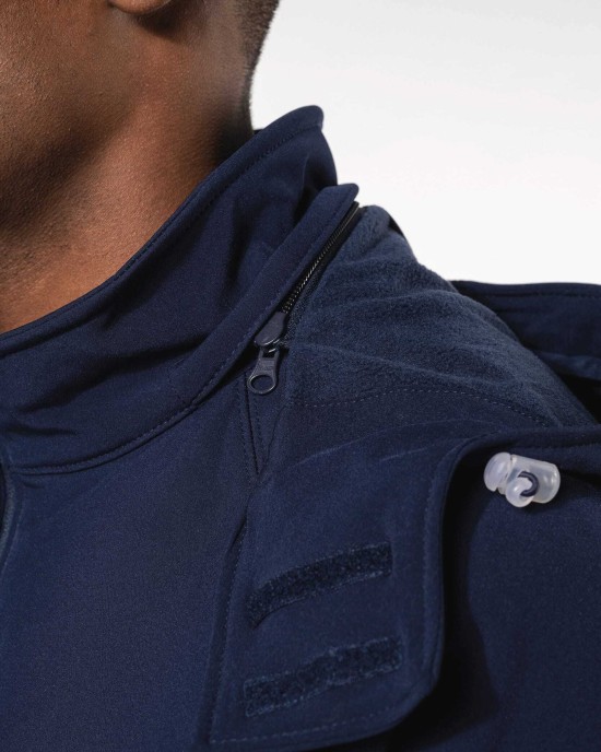 Softshells personnalisable Kariban Veste softshell à capuche amovible homme