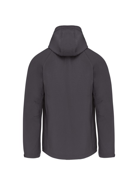 KARIBAN Veste softshell à capuche amovible homme /api/colors/20c94c25-18de-40b8-aaba-78338c33ca22 personnalisable