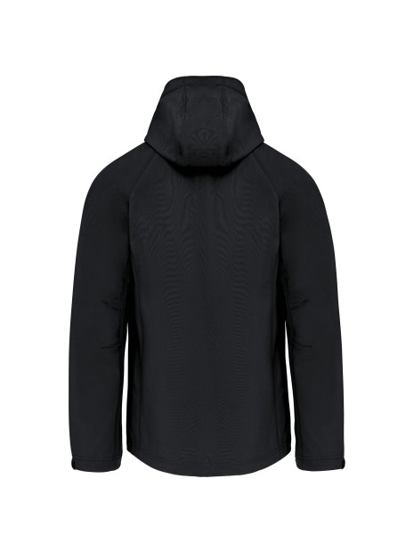 KARIBAN Veste softshell à capuche amovible homme /api/colors/b9fdad4a-5e94-45cb-8c03-c08b349b28c3 personnalisable