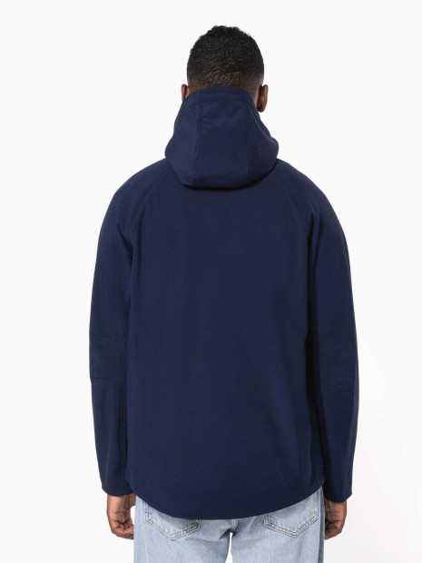 Softshells à personnaliser KARIBAN Veste softshell à capuche amovible homme 