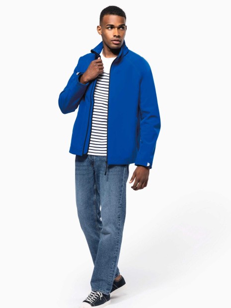 Softshells à personnaliser KARIBAN Veste softshell à capuche amovible homme 