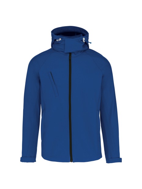 KARIBAN Veste softshell à capuche amovible homme /api/colors/f9c8ca3a-29dc-4db7-9773-74a5d1c51787 personnalisable