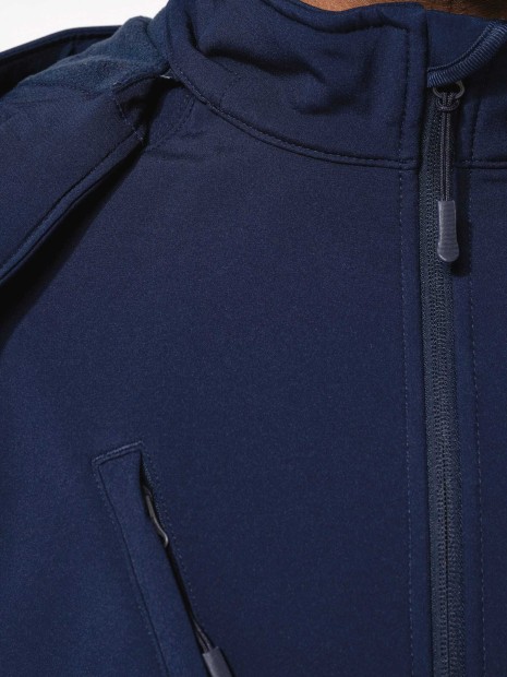 Softshells à personnaliser KARIBAN Veste softshell à capuche amovible homme 