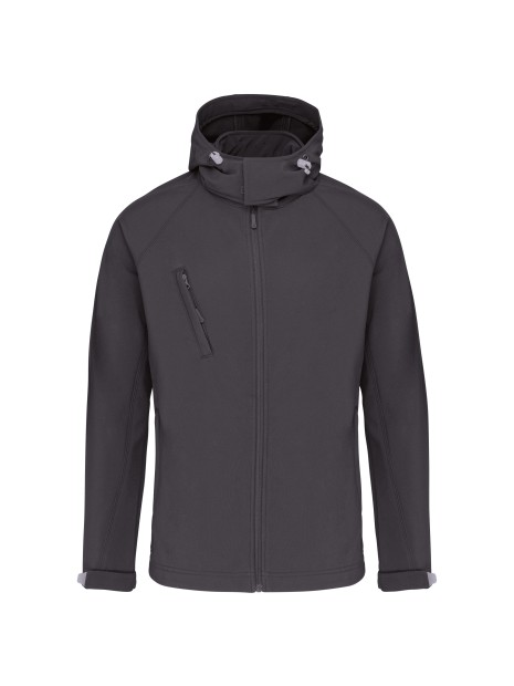 KARIBAN Veste softshell à capuche amovible homme /api/colors/20c94c25-18de-40b8-aaba-78338c33ca22 personnalisable