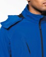 Softshells KARIBAN Heren softshell jas met afneembare capuchon voor bedrukking &amp; borduring