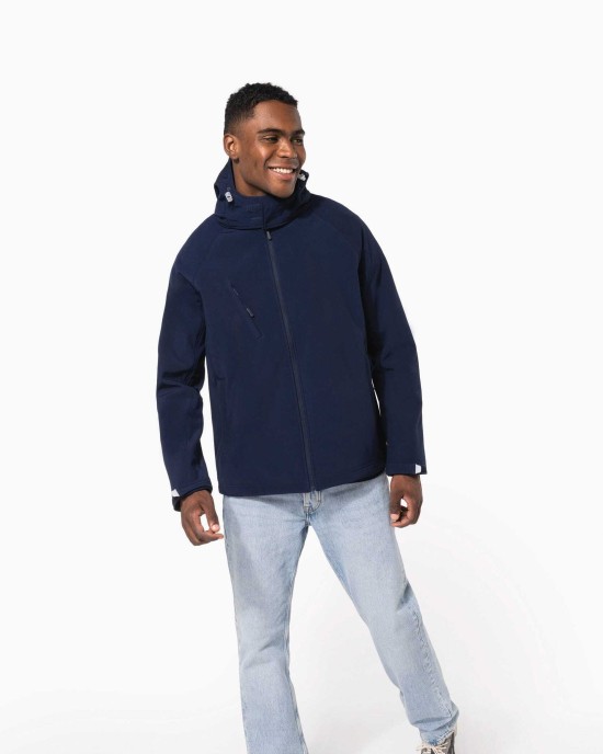 Softshells personnalisable Kariban Veste softshell à capuche amovible homme