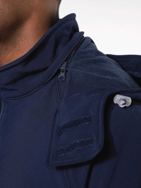 Softshells à personnaliser KARIBAN Veste softshell à capuche amovible homme 