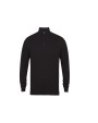 HENBURY MEN'S KNITTED QUARTER ZIP JUMPER Pullovers personalisierbar