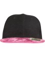 RESULT Bronx Glitter Flat Peak Snapback Cap Kappen personalisierbar