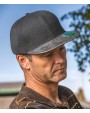 Petjes RESULT Bronx glitter snapbackpet met platte klep voor bedrukking &amp; borduring