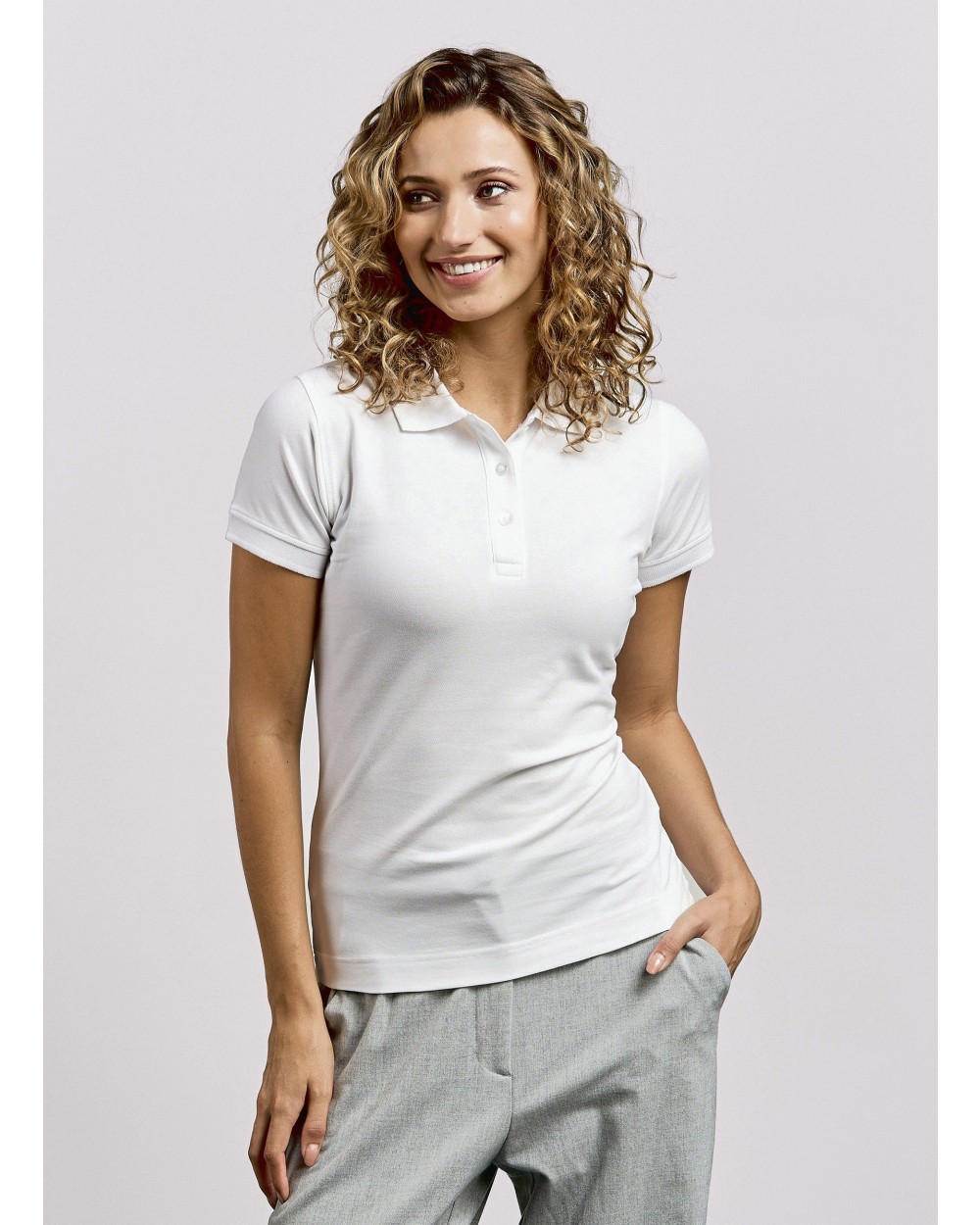 PROMODORO Women's Polo Shirt 92/8 Poloshirts personalisierbar