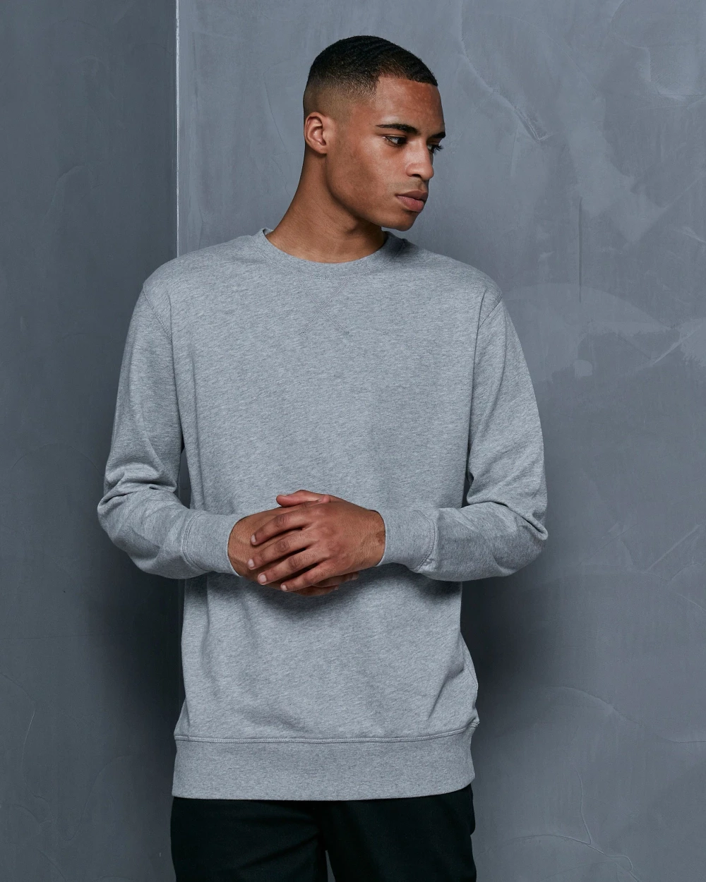 Sweaters & hoodies BUILD YOUR BRAND CREWNECK voor bedrukking &amp; borduring