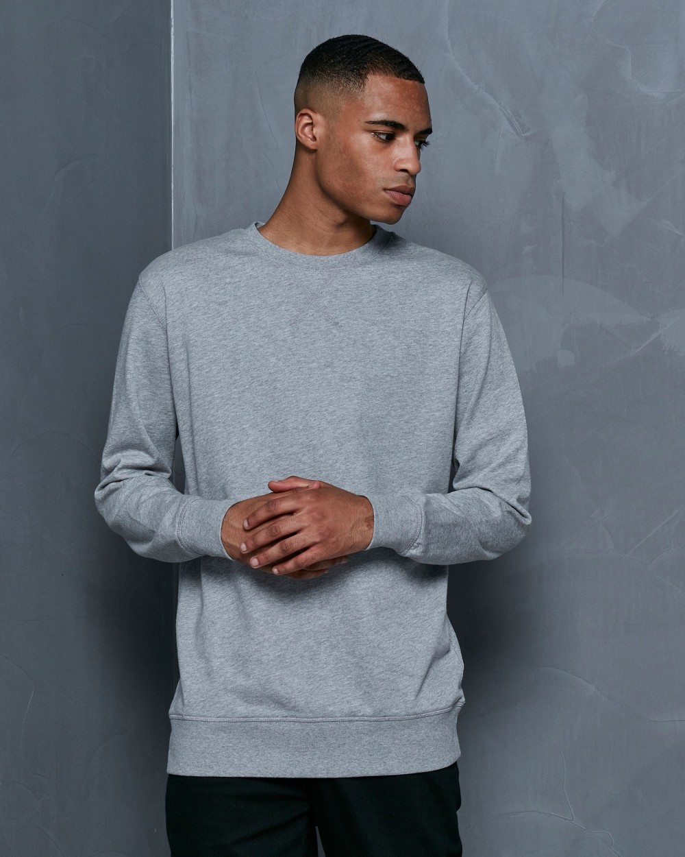 Sweaters & hoodies BUILD YOUR BRAND CREWNECK voor bedrukking &amp; borduring