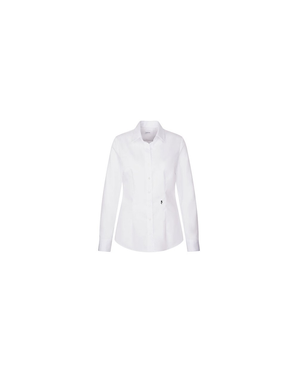 Hemden SEIDENSTICKER Women´s Blouse Regular Fit Fine Twill Longsleeve voor bedrukking &amp; borduring