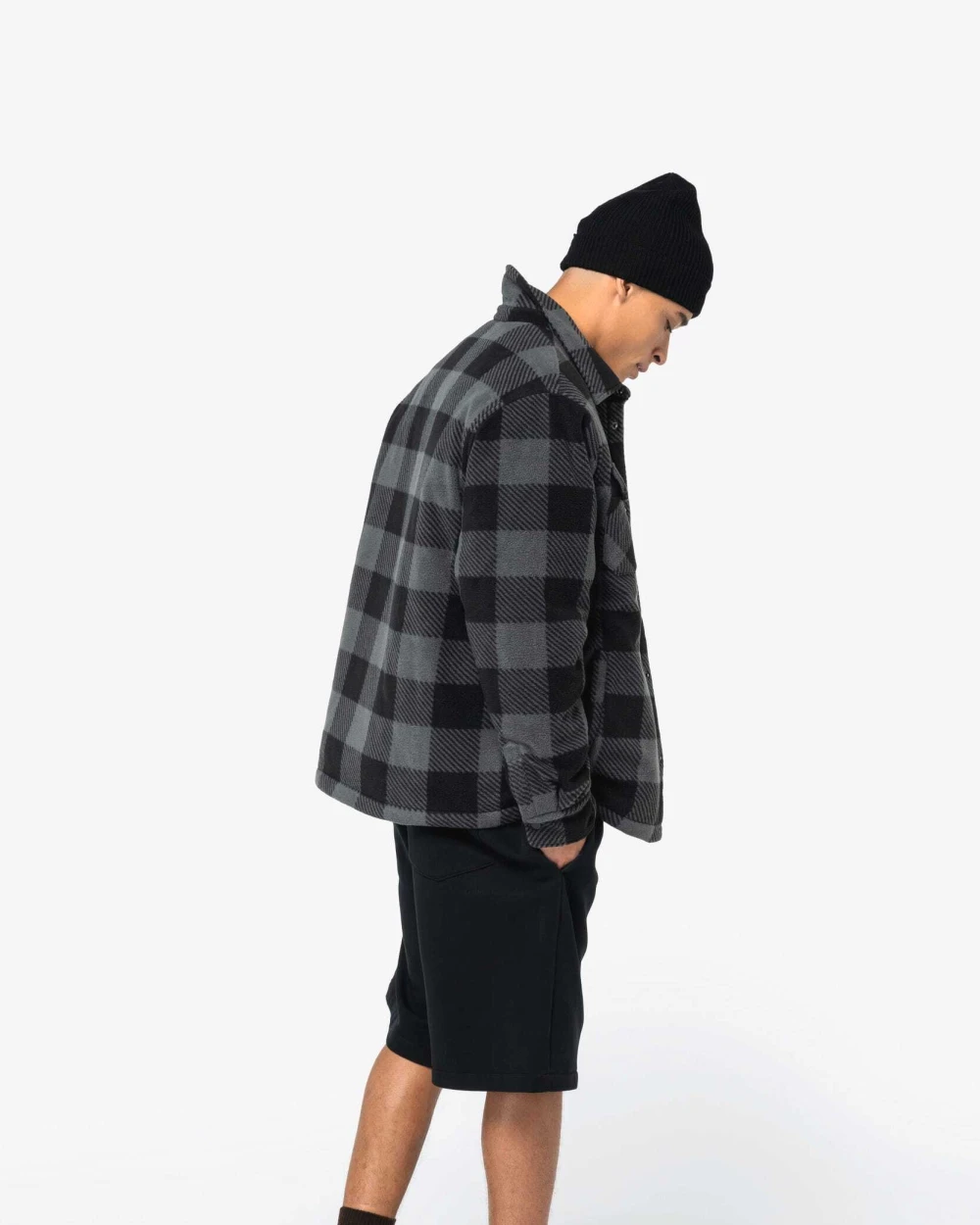 Chemises personnalisable NATIVE SPIRIT Surchemise rembourrée écoresponsable à carreaux homme