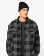 Chemises personnalisable NATIVE SPIRIT Surchemise rembourrée écoresponsable à carreaux homme