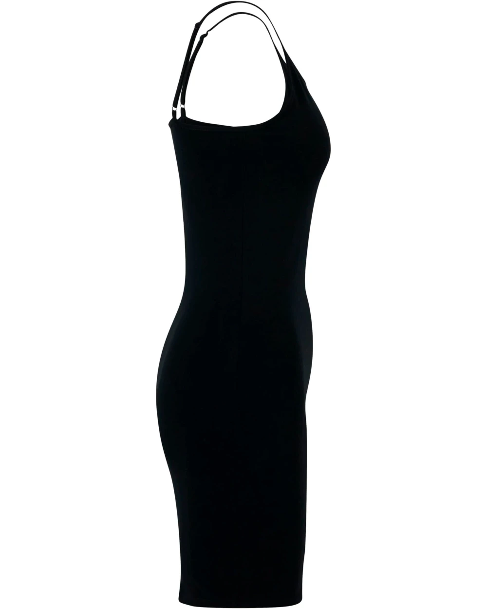 BUILD YOUR BRAND Ladies Stretch Jersey Slim Dress Kleider personalisierbar