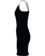 Jurken BUILD YOUR BRAND Ladies Stretch Jersey Slim Dress voor bedrukking &amp; borduring