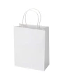 Sacs & Bagagerie personnalisable 4DO Sac en papier Kraft 120 g/m² avec anses torsadées - 18 x 9 x 23 cm