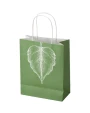 Sacs & Bagagerie personnalisable 4DO Sac en papier Kraft 120 g/m² avec anses torsadées - 18 x 9 x 23 cm