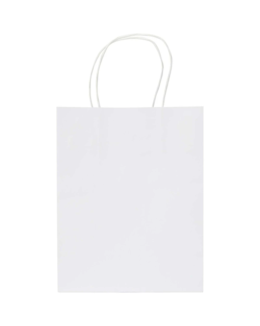 Sacs & Bagagerie personnalisable 4DO Sac en papier Kraft 120 g/m² avec anses torsadées - 18 x 9 x 23 cm