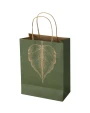 Sacs & Bagagerie personnalisable 4DO Sac en papier Kraft 120 g/m² avec anses torsadées - 18 x 9 x 23 cm