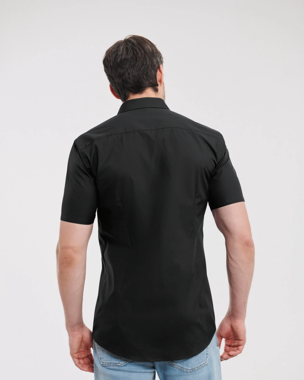 RUSSELL Men's Ultimate Stretch Shirt Hemden personalisierbar