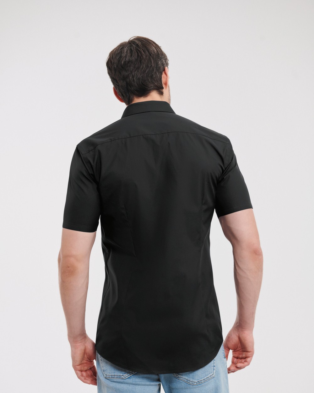 RUSSELL Men's Ultimate Stretch Shirt Hemden personalisierbar