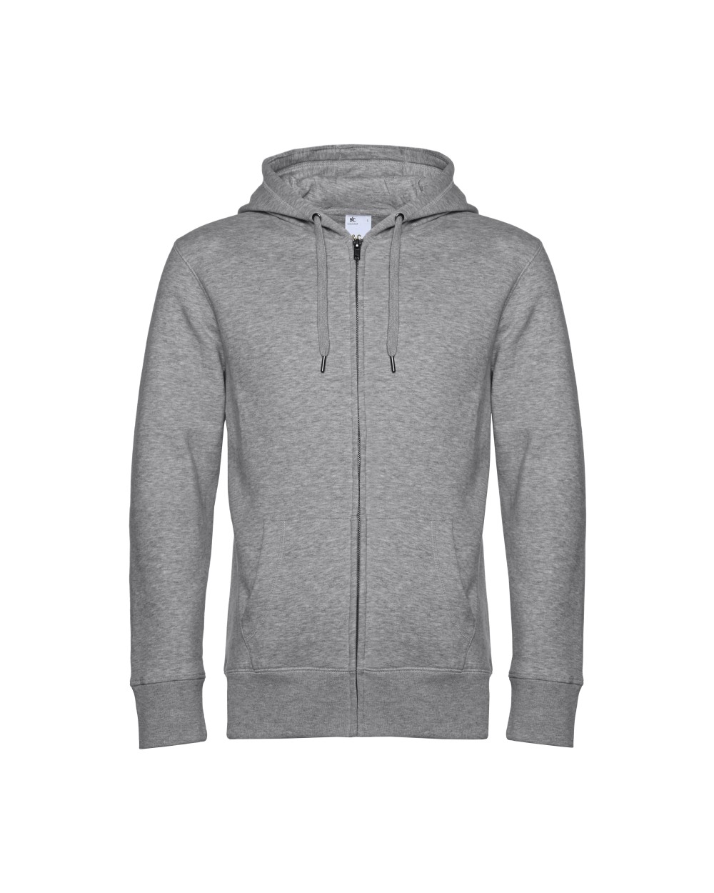 Sweaters & hoodies B&C B&C KING ZIPPED HOOD voor bedrukking &amp; borduring