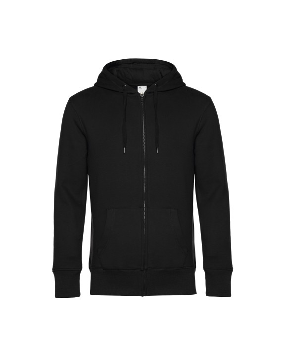 Sweaters & hoodies B&C B&C KING ZIPPED HOOD voor bedrukking &amp; borduring