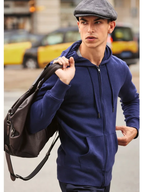Sweat-shirts à personnaliser B&C B&C KING ZIPPED HOOD 
