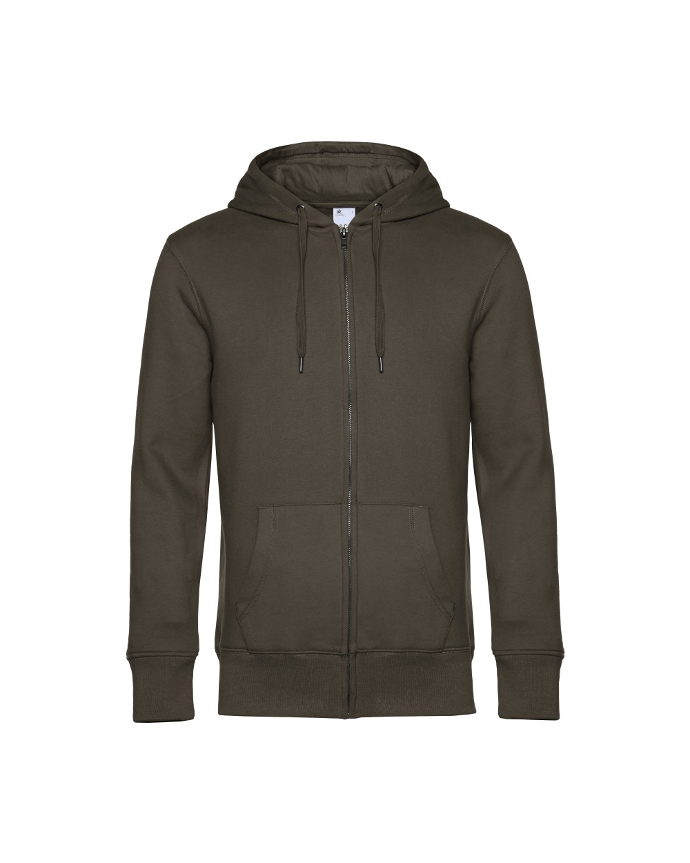Sweaters & hoodies B&C KING Sweatshirt met rits voor bedrukking &amp; borduring