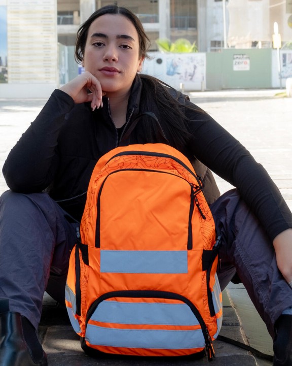 SHUGON London Hi-Vis Backpack  Taschen personalisierbar
