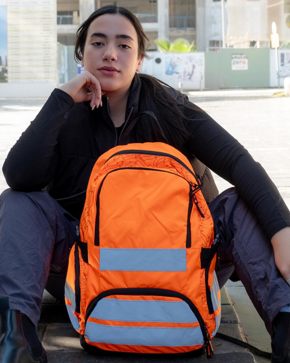 Tassen & Zakken SHUGON Hi-Vis Backpack London  voor bedrukking &amp; borduring