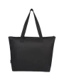 4DO SCX.design C36 3-in-1 rPET erweitertes Ladekabel mit Leuchtlogo in rundem Bambusgehäuse Tote Bags personalisierbar
