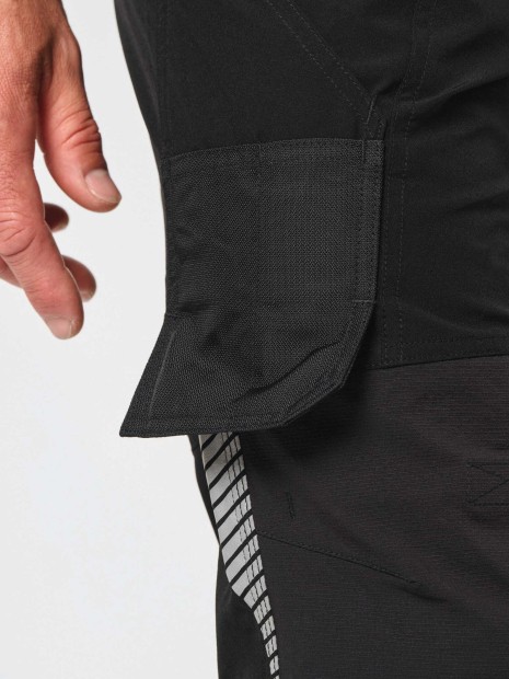 Pantalons à personnaliser WK. DESIGNED TO WORK Pantalon léger stretch recyclé multipoches unisexe 
