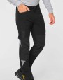 WK. DESIGNED TO WORK Leichte Stretchhose mit mehreren Taschen aus recyceltem Material Hosen personalisierbar