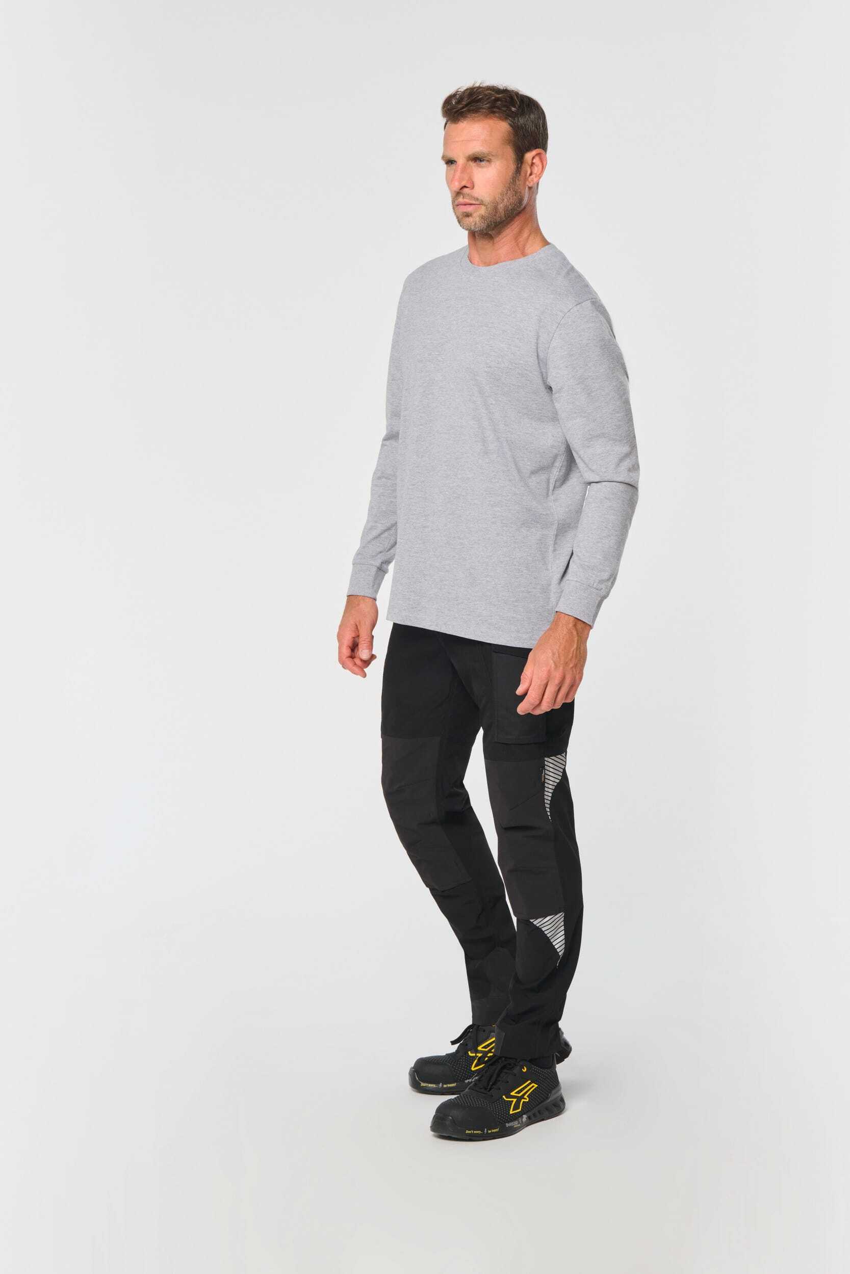 Pantalons personnalisable WK. DESIGNED TO WORK Pantalon léger stretch recyclé multipoches unisexe
