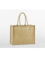 Tote bags personnalisable WESTFORDMILL NATURAL STARCHED JUTE CLASSIC SHOPPER